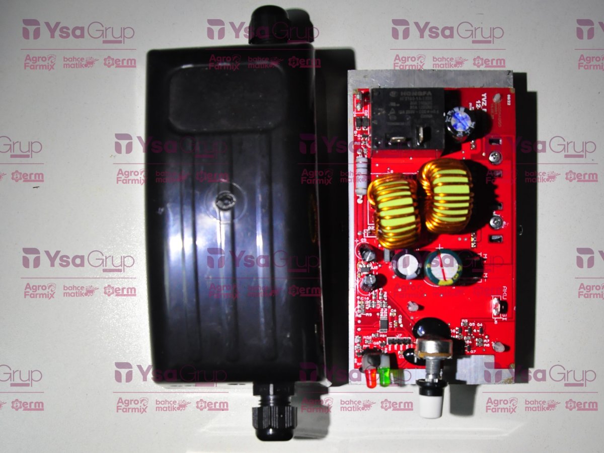 ELEKTRONİK İNVERTÖR SENSÖRLÜ DEVİR AYARLI ZEYTİN HASAT MAKİNASI KONTROL ÜNİTESİ KARTI