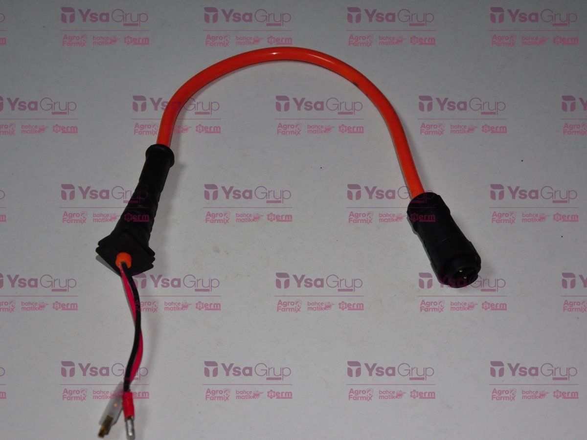 KAUÇUKLU-SOKETLİ ÇIKIŞ KABLOSU 45 CM